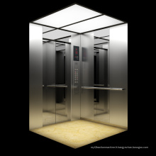Ascenseur de passagers en acier inoxydable